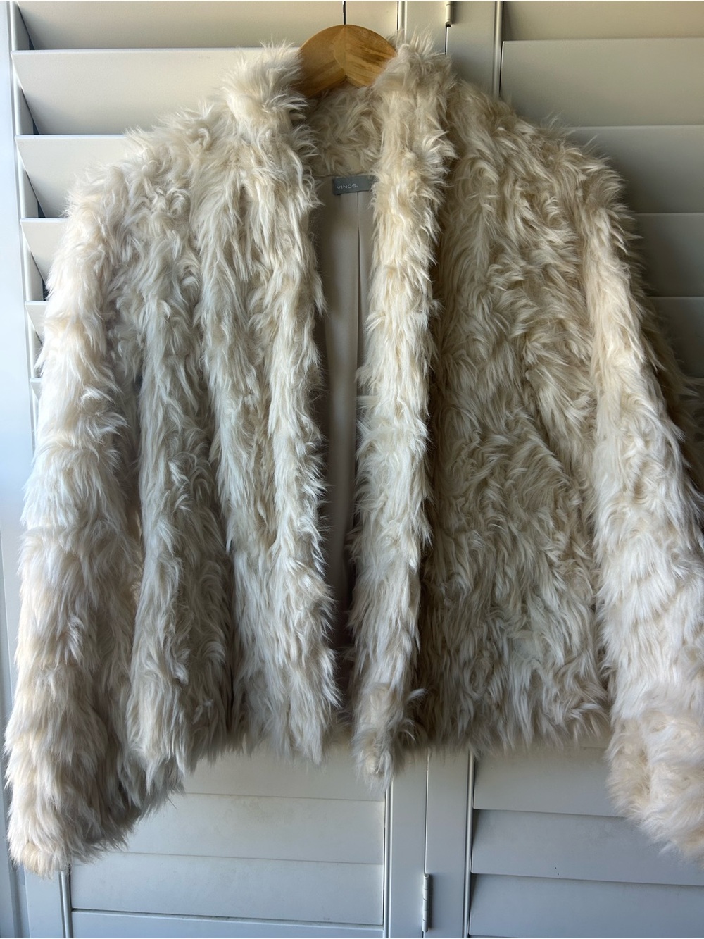Vince faux fur jacket